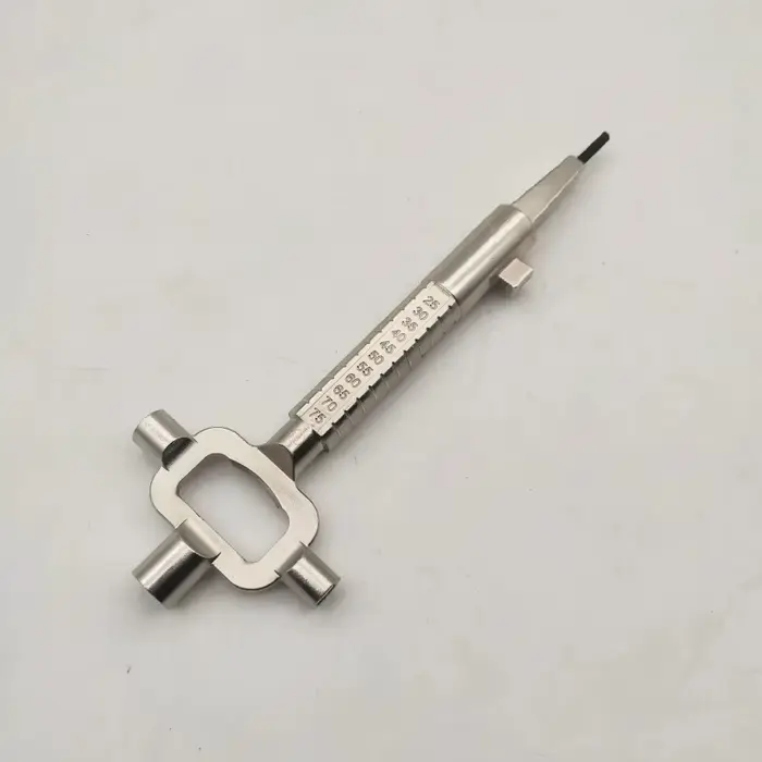 Outil de mesure de cylindre de serrure essentiel pour serrurier