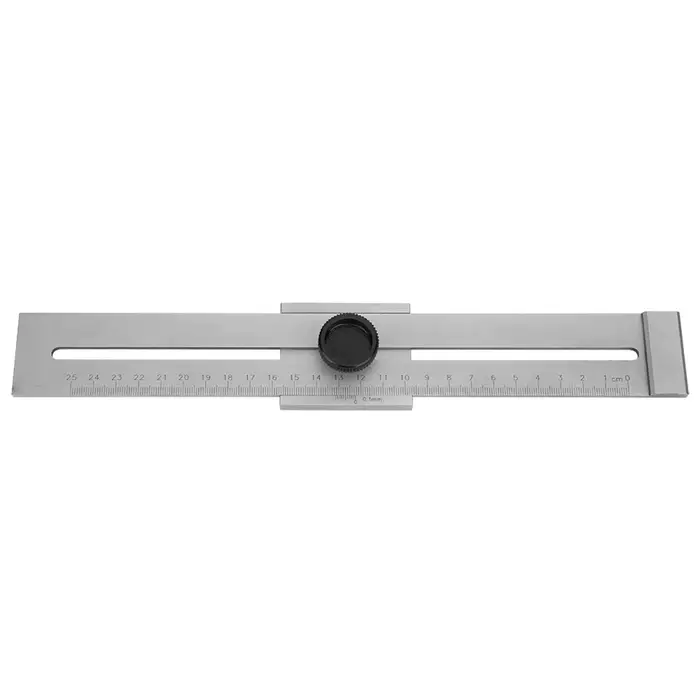Règle de marquage pour le travail du bois, plage de mesure de 0 à 250 mm, haute précision, outil de 