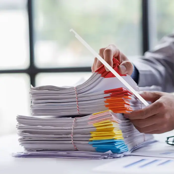Organisateur de fichiers suspendus en métal