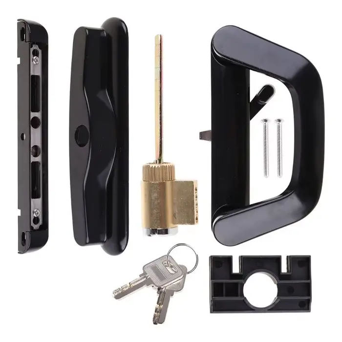 Poignée de porte de remplacement moulée sous pression pour portes coulissantes
