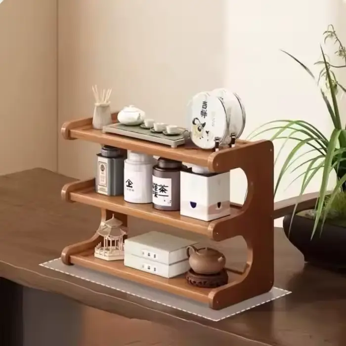 Étagères de rangement de bureau multicouches