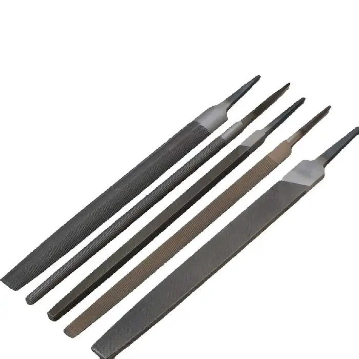 Jeu de limes en acier industrielles de 6 pouces
