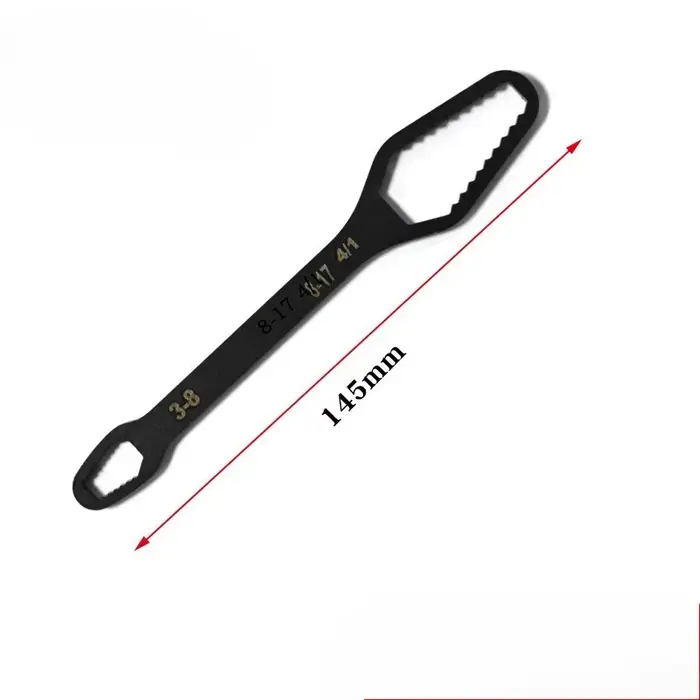 Clé universelle à double extrémité, auto-ajustable 3-17 mm, 8-22 mm, clé de réparation pour écrous, 