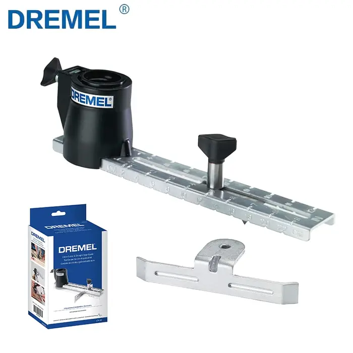 Outil de coupe circulaire et guide à bord droit Dremel