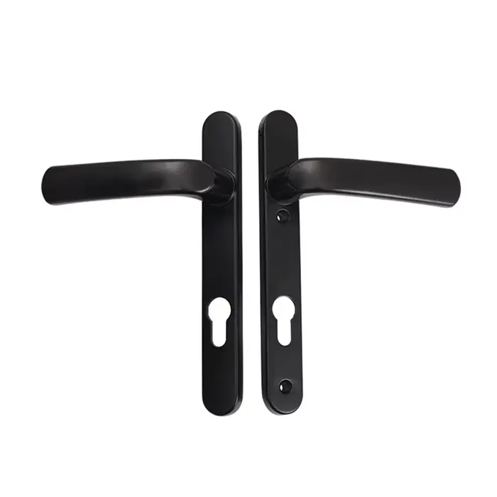 Serrures de porte en alliage d'aluminium, minimaliste, intérieur de chambre à coucher, poignée de po