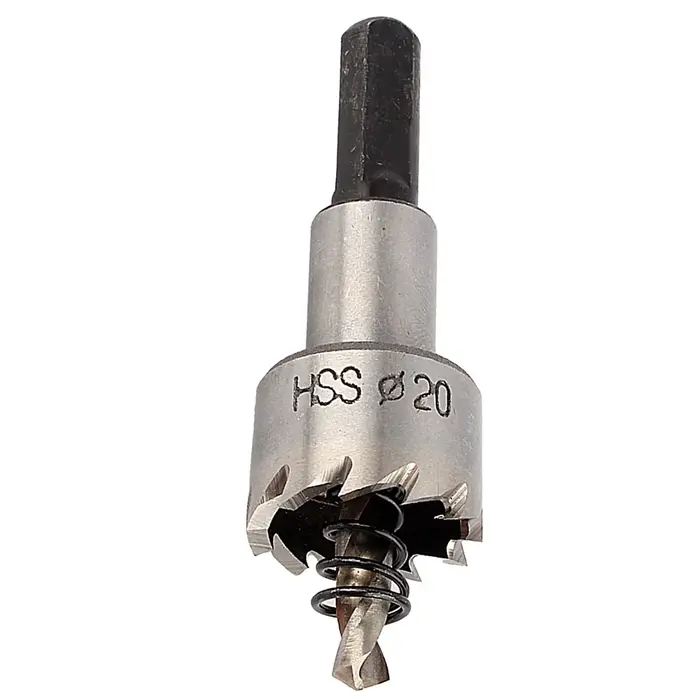 Foret en acier inoxydable, métal rapDuty, scie cloche, outil de quincaillerie, 20mm