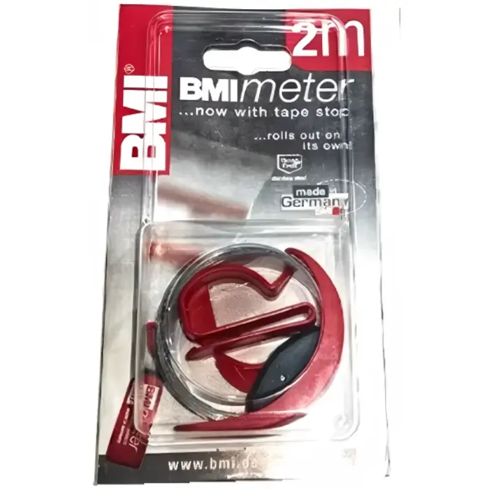 Mètre Ruban Auto-Rétractable NO 429 241 429 341 BMI Allemagne en Acier Inoxydable 2M 3M avec Verroui