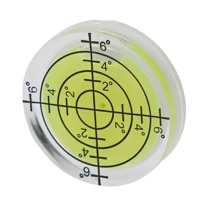 Niveau à bulle horizontal rond de 32x7mm