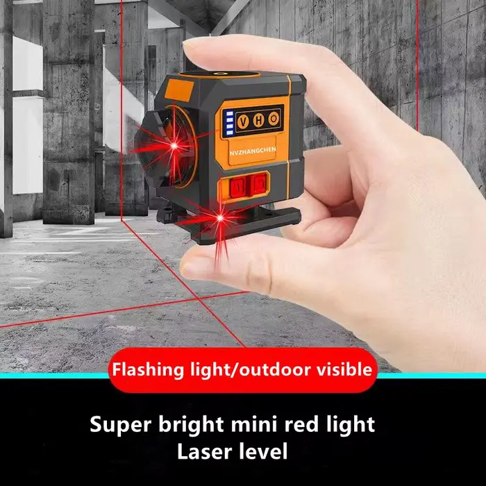 Mini Laser Level 12/16 Lines 3D/4D Red