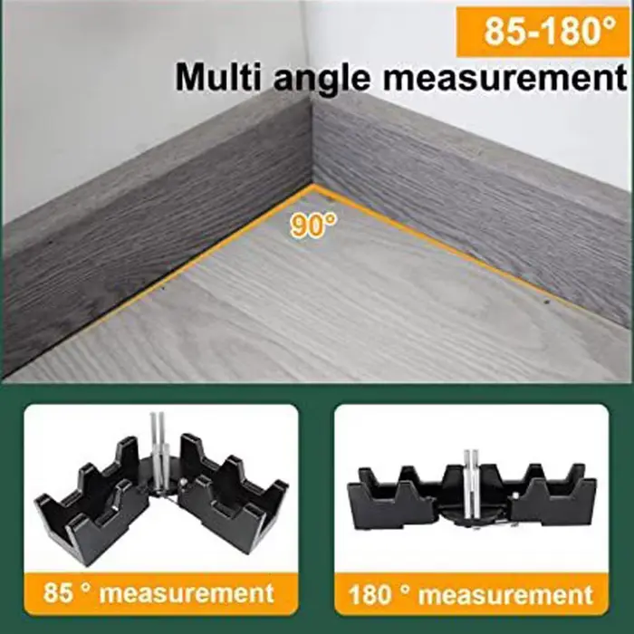 Outil de coupe de mesure d'onglet 2 en 1