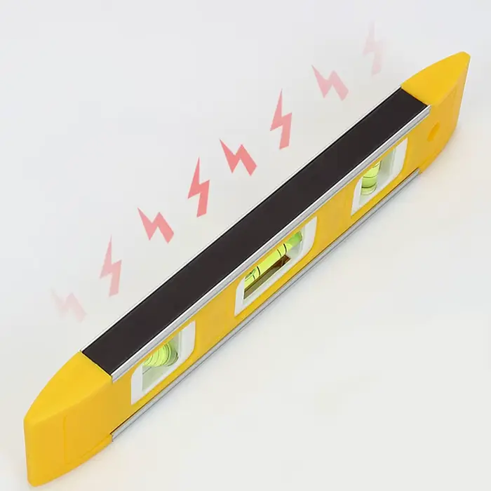 2pcs Jauge de Niveau En Alliage D'aluminium Forte Magnétique Mini Trois Type