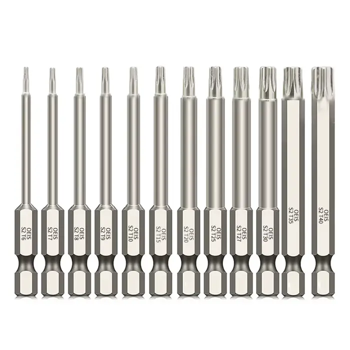 Jeu d'embouts de tournevis magnétiques Torx