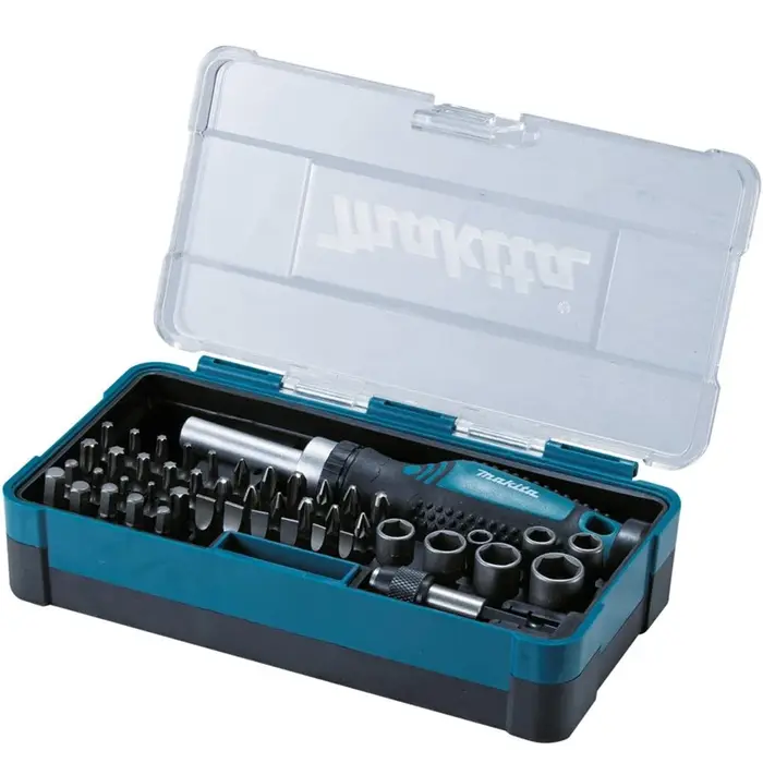 Makita B-36170 Jeu de douilles et embouts à cliquet (47 pièces)