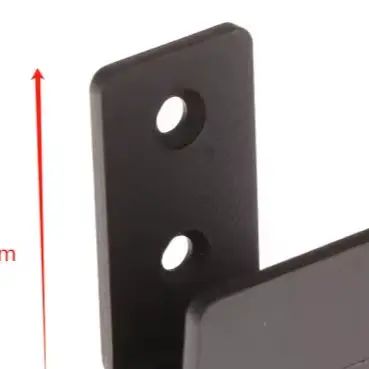 Clips de guidage de sol inférieur pour porte de grange coulissante