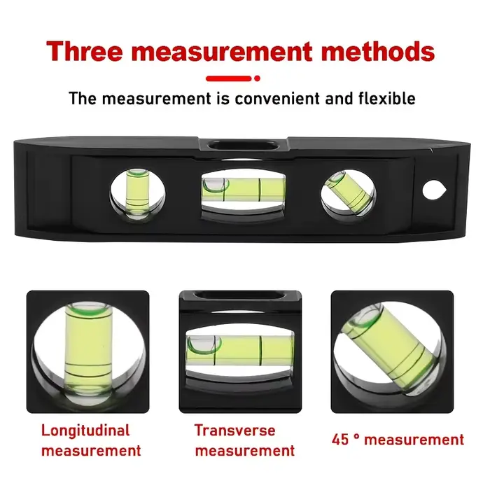 Mini niveau magnétique pour usage domestique