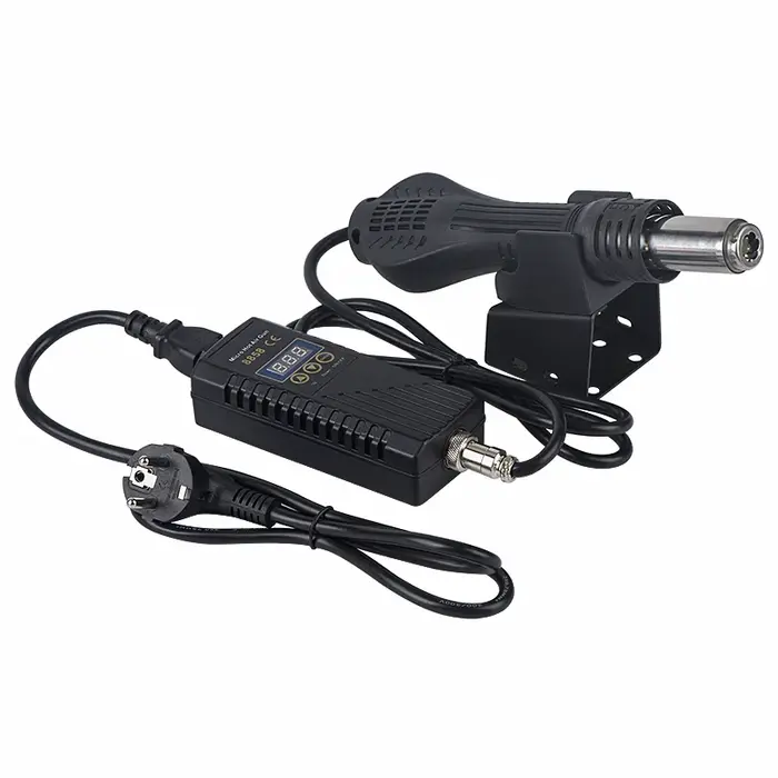 JCD 750W pistolet thermique affichage numérique Micro Station de soudage de retouche pistolet à Air 