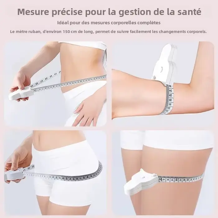 Ruban à mesurer portable en pouces