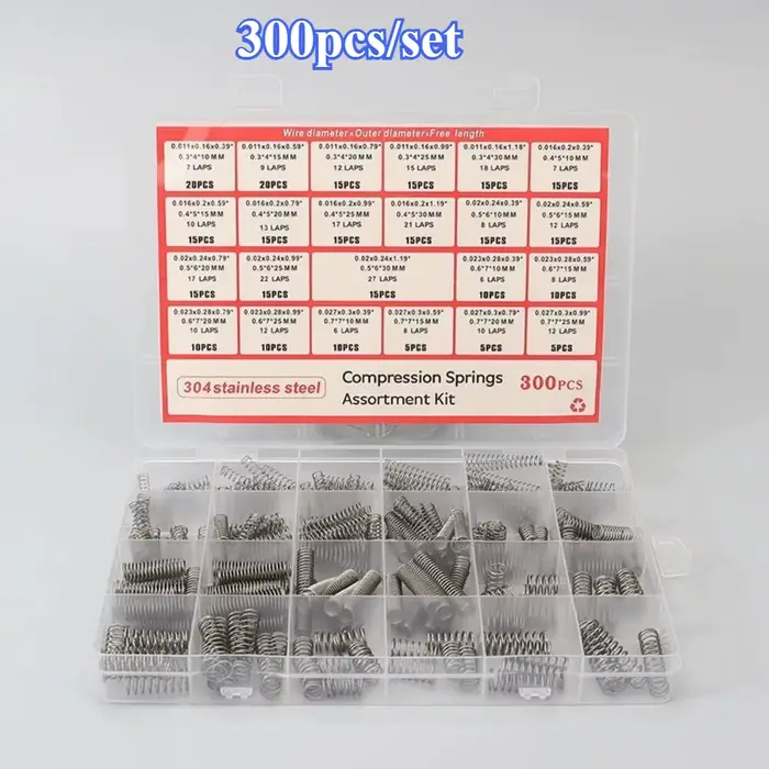 Assortiment de ressorts et de ressorts