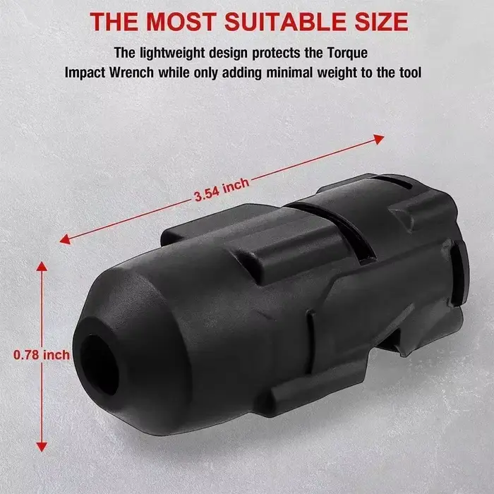 Botte de protection pour clé à chocs pour Milwaukee 1/2 pouces