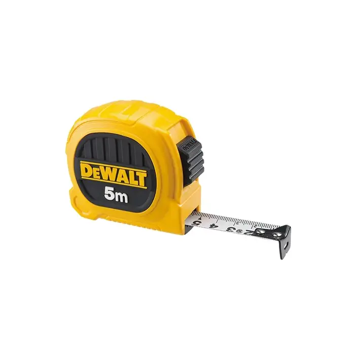 DEWALT ruban à mesurer Double face 5m/7.5m outil manuel de mesure en acier de haute précision résistant à l'usure DWHT36156L DWHT36158L