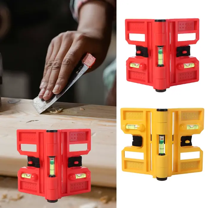 Niveau à bulle pliable professionnel réglable à 270 degrés