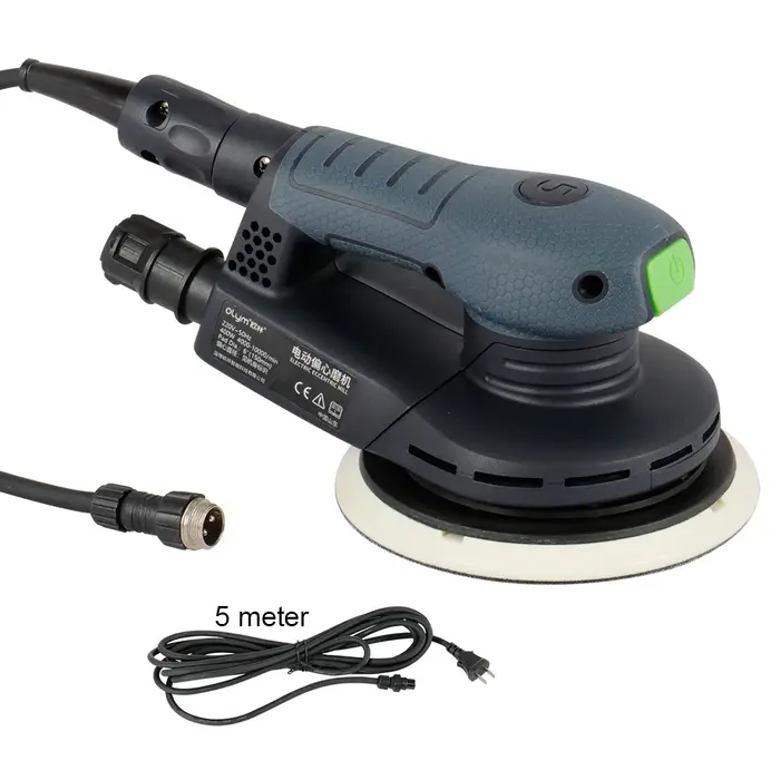 Ponceuse excentrique électrique sans fil de 150 mm (6 pouces) sans poussière