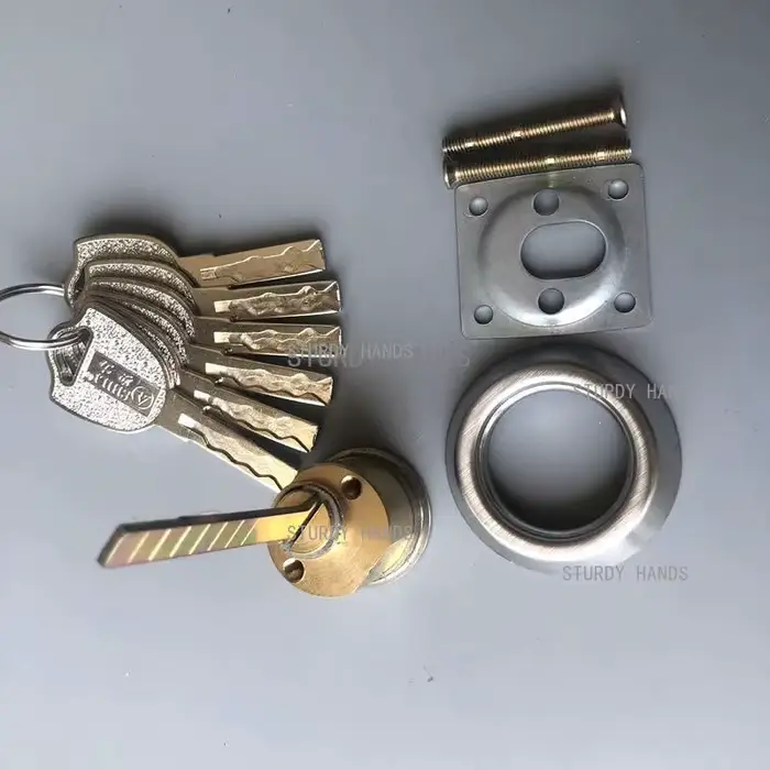 Cylindre de serrure de porte extérieur de niveau C