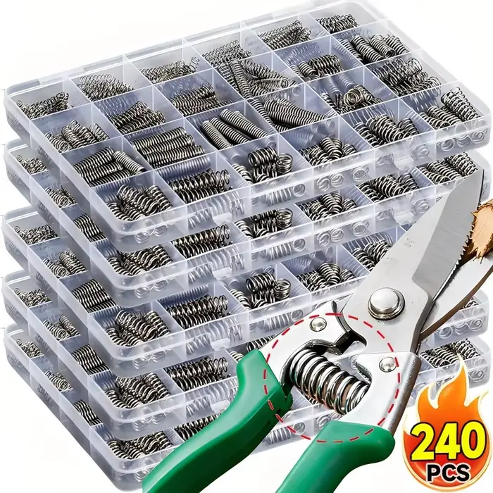 Kit de ressorts de Compression avec boîte, ressorts en acier inoxydable, électronique universelle, r
