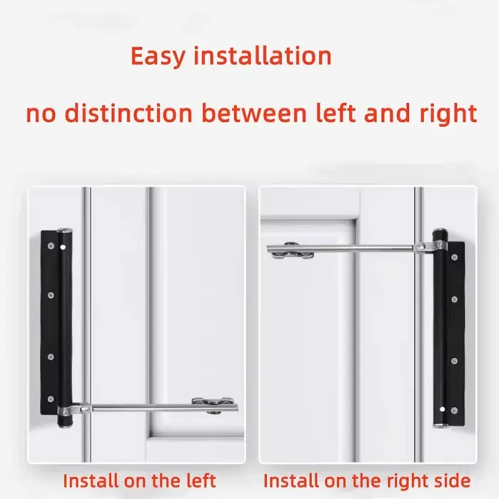 Ferme-porte automatique en acier inoxydable