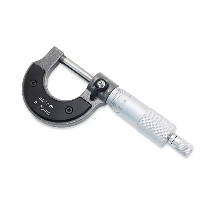 Micromètre à jauge précise 0-25mm 0.01mm