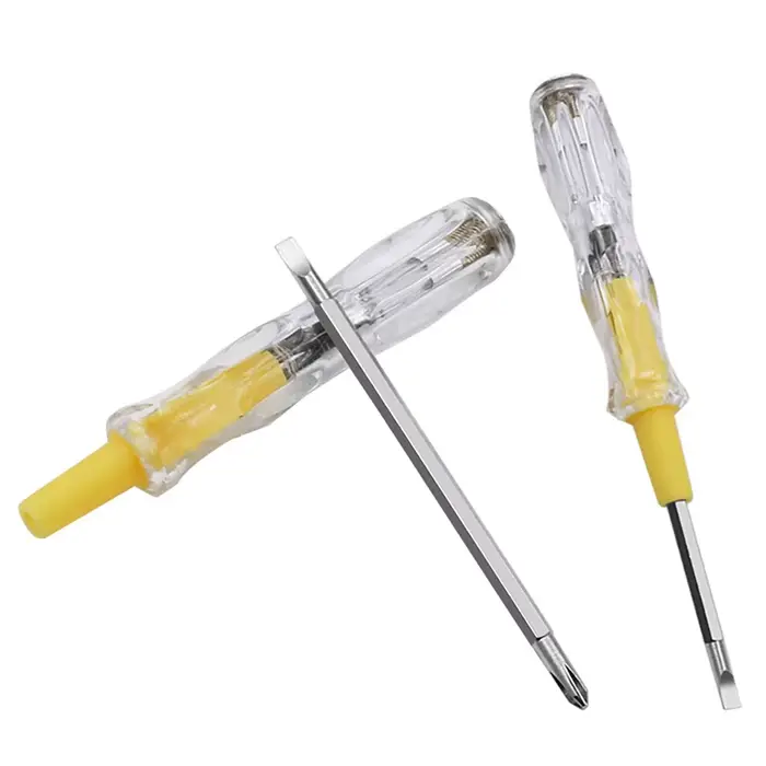 AC 100-500V Tension Testeur Stylo Double T￪te Amovible Tournevis Multifonctionnel