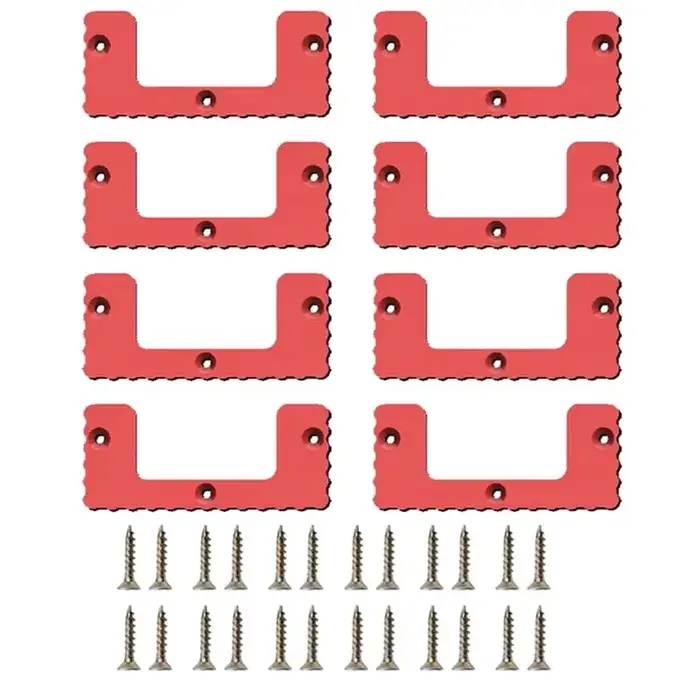 Clous de fixation 8 pièces, efficaces pour système Packout, pour mur de garage ou rangement de véhic