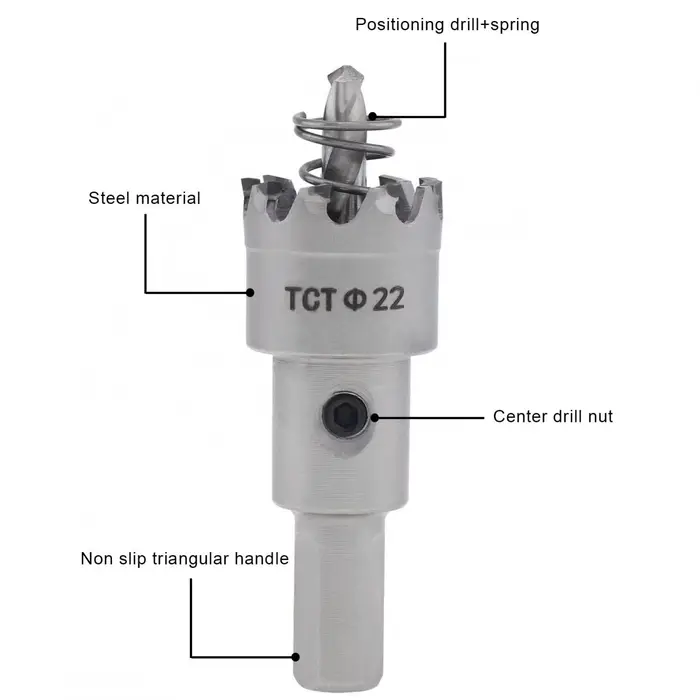 Scie cloche pour acier inoxydable