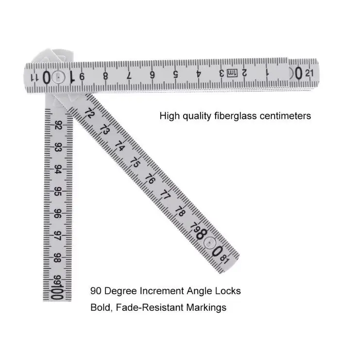 Bâton compteur pliant avec 10 Joints verrouillage