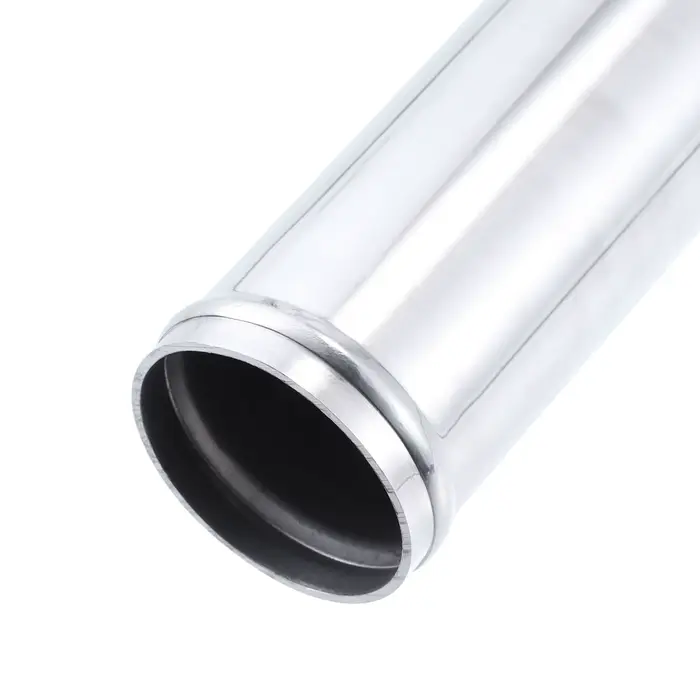 Uxcell Tube en alliage d'aluminium OD 51/57/63/70/76mm tuyau de refroidisseur intermédiaire tuyau d'