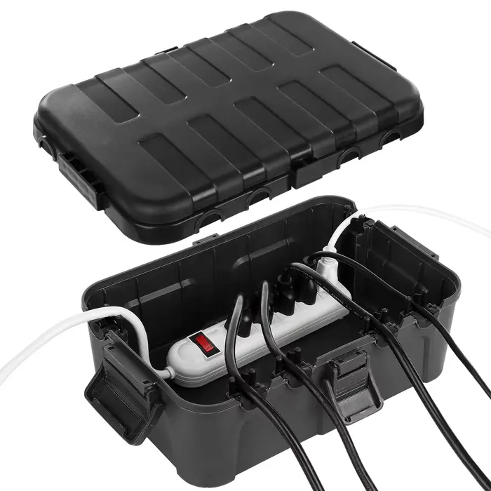 Boîte électrique extérieure Extra Large, couvercle de rallonge étanche résistant aux intempéries, pr