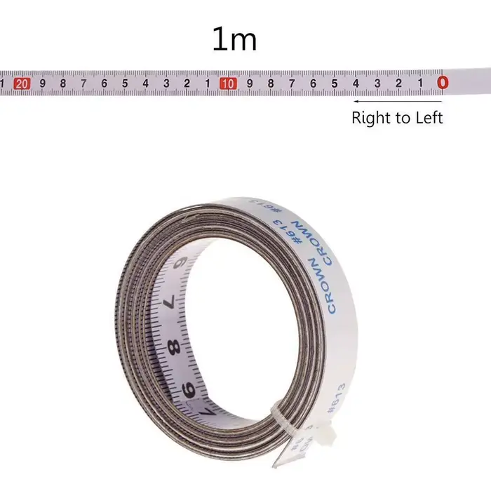 1 pièces ruban à mesurer 1/2/3/5M 13MM règles adhésives travail du bois règle de mesure couture ruba