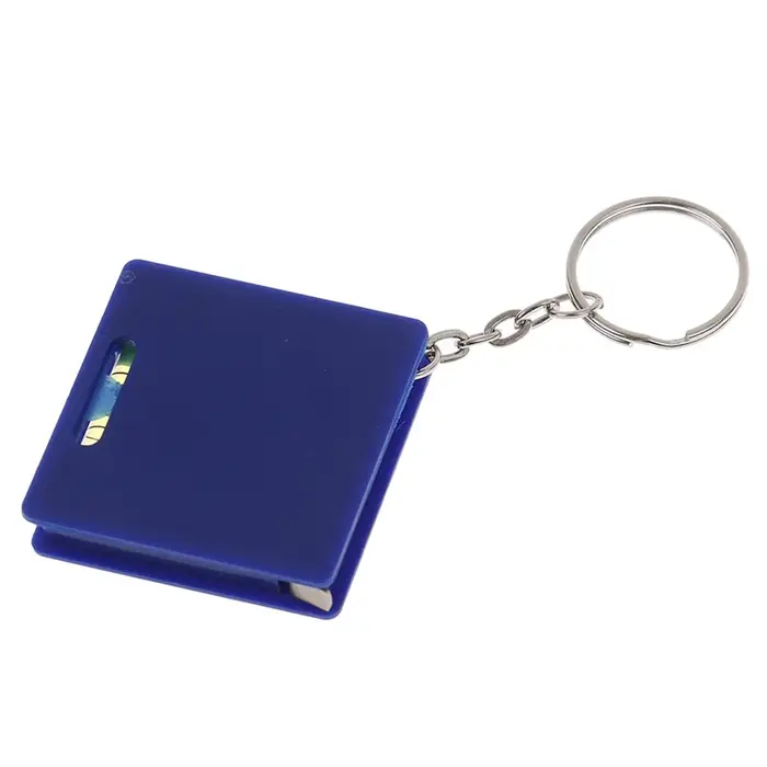 Mini Mètre Ruban Porte-clés avec Bulle Horizontale