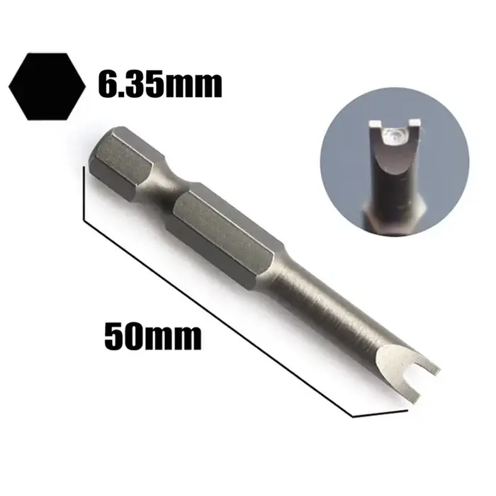 Embout de tournevis triangulaire pour outil de tournevis électrique