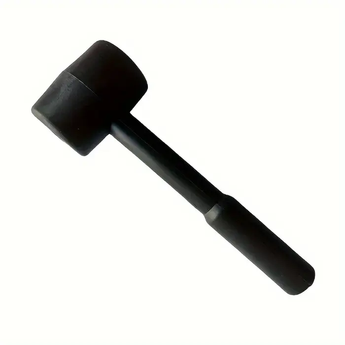 Maillet en caoutchouc noir – outil durable et polyvalent pour le bricolage