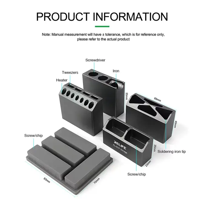Relife – boîte de rangement combinée multifonctionnelle en aluminium